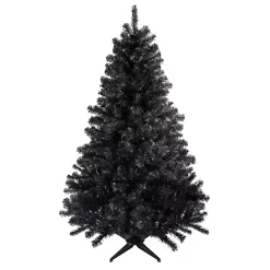 New Kirklands Home 6 ft. Spruce Halloween Tree Black