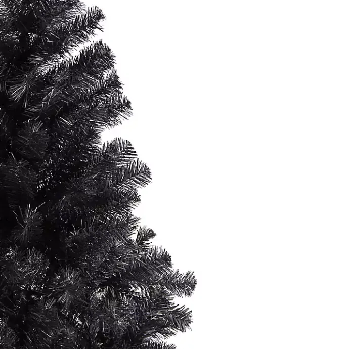 New Kirklands Home 6 ft. Spruce Halloween Tree Black
