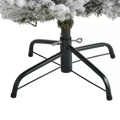 Sale Kirklands Home 6 ft. Clear Lit Flocked Fraser Fir Christmas Tree