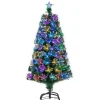 Best Kirklands Home 4 ft. Fiber Optic Color Changing Christmas Tree