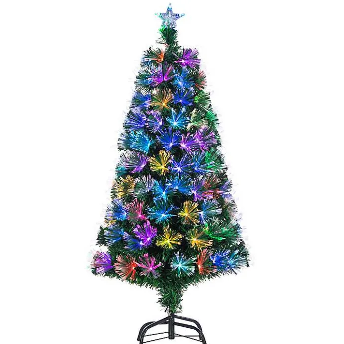 Best Kirklands Home 4 ft. Fiber Optic Color Changing Christmas Tree