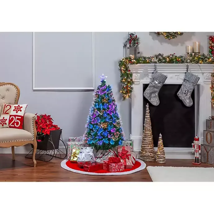 Best Kirklands Home 4 ft. Fiber Optic Color Changing Christmas Tree
