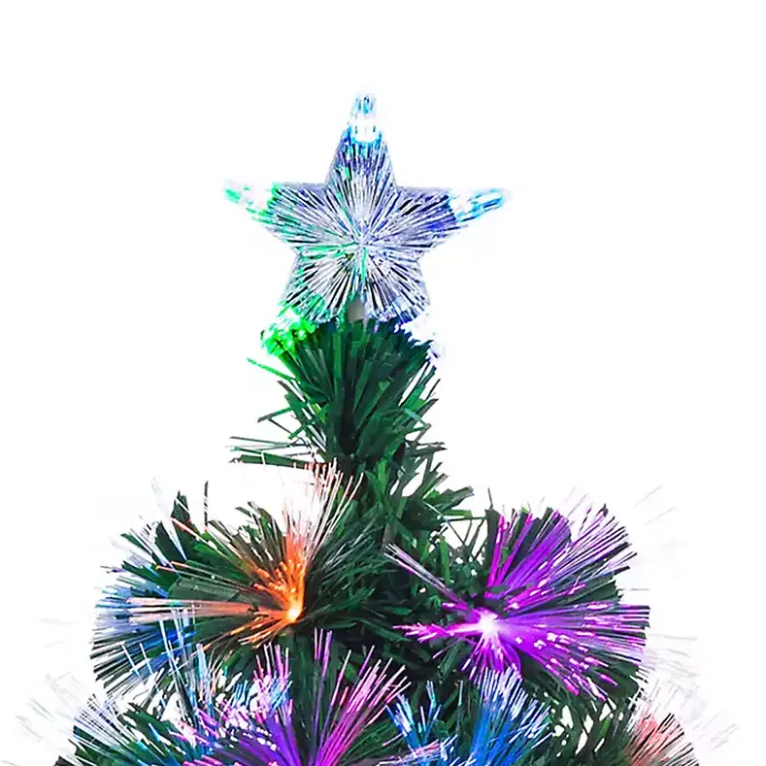 Best Kirklands Home 4 ft. Fiber Optic Color Changing Christmas Tree