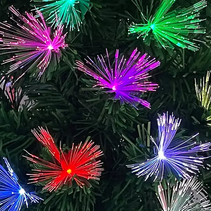 Clearance Kirklands Home 3 ft. Fiber Optic Color Changing Christmas Tree
