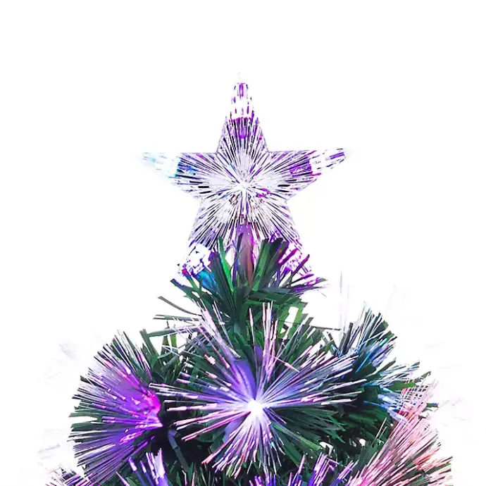Clearance Kirklands Home 3 ft. Fiber Optic Color Changing Christmas Tree