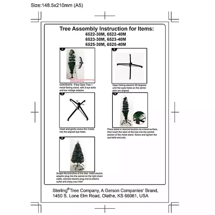 Clearance Kirklands Home 3 ft. Fiber Optic Color Changing Christmas Tree