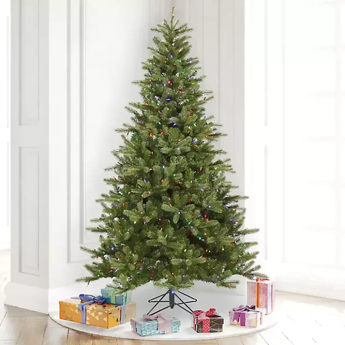 Best Kirklands Home 6.5 ft. Multi-Lit King Spruce Christmas Tree