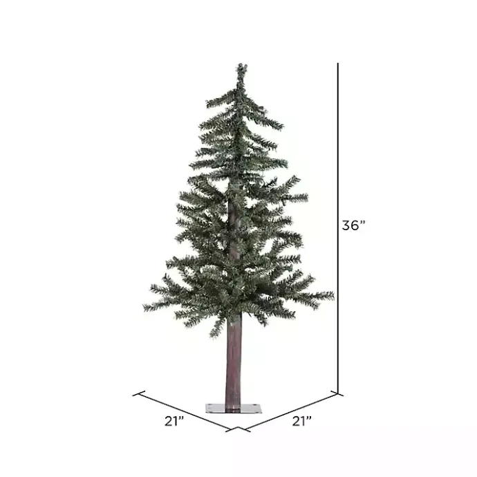 Clearance Kirklands Home 3 ft. Natural Alpine Christmas Tree