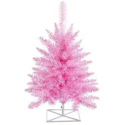 Sale Kirklands Home 2 ft. Plastic Christmas Tree Pink