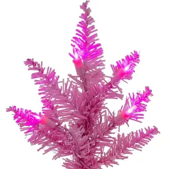 Discount Kirklands Home 3 ft. Pre-Lit Christmas Tree Pink