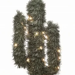 Outlet Kirklands Home 3 ft. Pre-Lit Cactus Christmas Tree