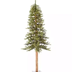 Clearance Kirklands Home 6 ft. Pre-Lit Clear Natural Alpine Christmas Tree