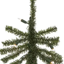 Clearance Kirklands Home 6 ft. Pre-Lit Clear Natural Alpine Christmas Tree