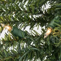 Clearance Kirklands Home 6 ft. Pre-Lit Clear Natural Alpine Christmas Tree