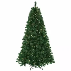 Online Kirklands Home 7.5 ft. Pre-Lit Dark Pine Christmas Tree