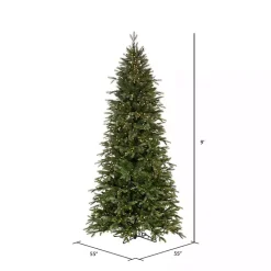 Best Kirklands Home 9 ft. Pre-Lit Douglas Fir Slim Christmas Tree