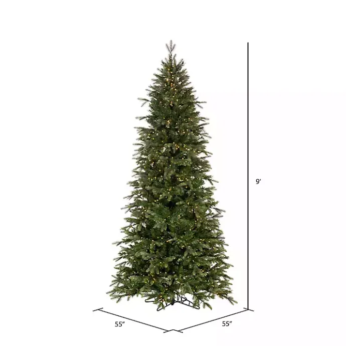 Best Kirklands Home 9 ft. Pre-Lit Douglas Fir Slim Christmas Tree