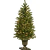 Best Kirklands Home 4 ft. Pre-Lit Dunhill Fir Potted Christmas Tree