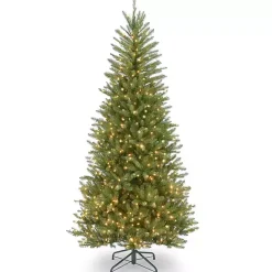 Online Kirklands Home 6.5 ft. Pre-Lit Dunhill Fir Slim Christmas Tree