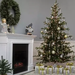 Sale Kirklands Home 6.5 ft. Pre-Lit Feel Real Norwegian Christmas Tree