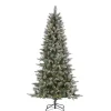 Best Kirklands Home 7 ft. Pre-Lit Flocked Arctic Pine Christmas Tree