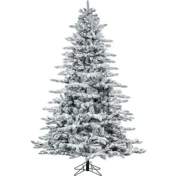 Sale Kirklands Home 6.5 ft. Pre-Lit Flocked Utica Fir Christmas Tree