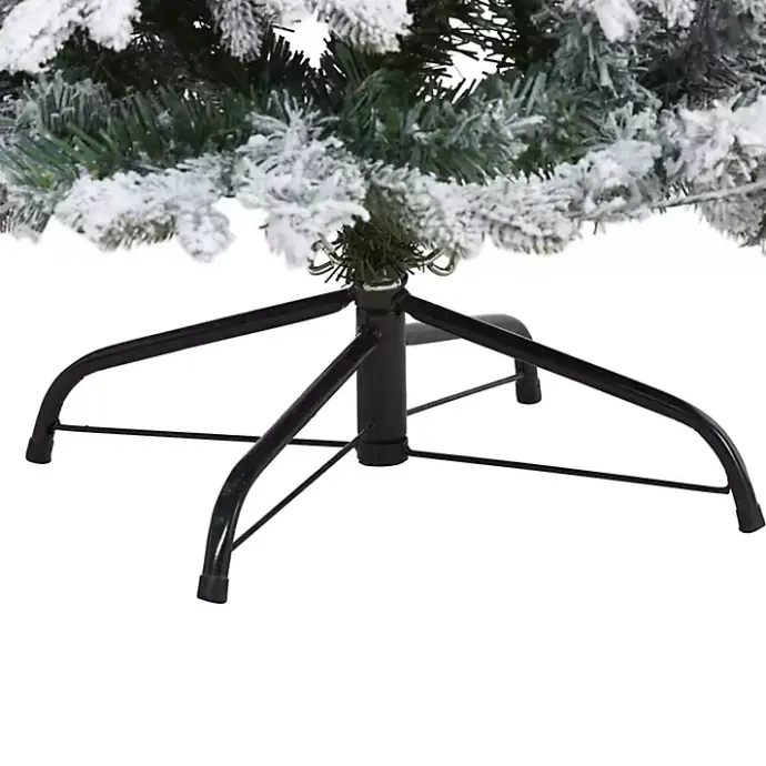 Clearance Kirklands Home 4 ft. Pre-Lit Flocked Vermont Pine Christmas Tree