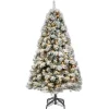 Sale Kirklands Home 7.5 ft. Pre-Lit Frosted Branches Christmas Tree