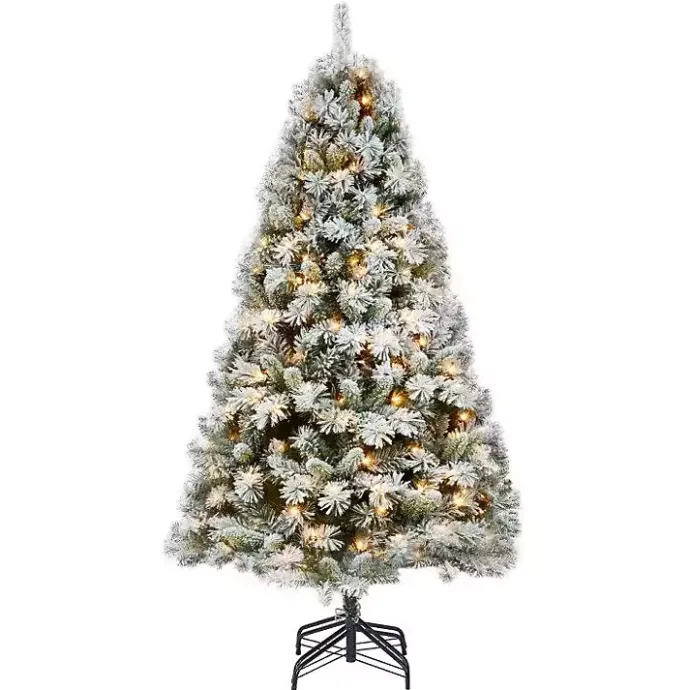 Sale Kirklands Home 7.5 ft. Pre-Lit Frosted Branches Christmas Tree
