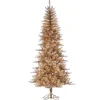Sale Kirklands Home 7.5 ft. Pre-Lit Gold Tinsel Christmas Tree