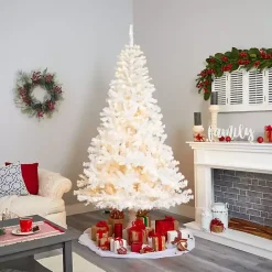 Best Kirklands Home 7.5 ft. Pre-Lit LED White Christmas Tree
