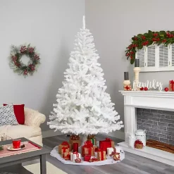 Best Kirklands Home 7.5 ft. Pre-Lit LED White Christmas Tree