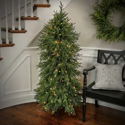 Online Kirklands Home 5 ft. Pre-Lit Natural Touch Norfolk Christmas Tree