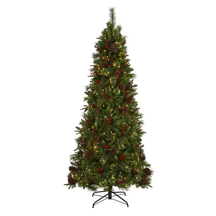 Sale Kirklands Home 7.5 ft. Pre-Lit Norway Mixed Pine Christmas Tree