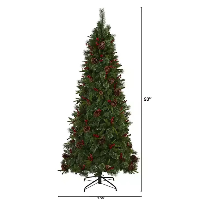 Sale Kirklands Home 7.5 ft. Pre-Lit Norway Mixed Pine Christmas Tree