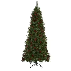 Sale Kirklands Home 7.5 ft. Pre-Lit Norway Mixed Pine Christmas Tree