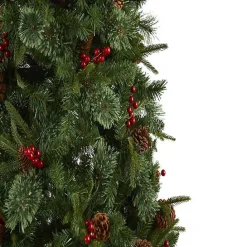 Sale Kirklands Home 7.5 ft. Pre-Lit Norway Mixed Pine Christmas Tree