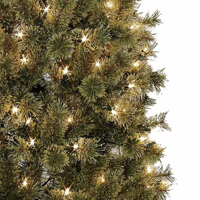 Clearance Kirklands Home 7 ft. Pre-Lit Pine Christmas Tree in Bronze Urn