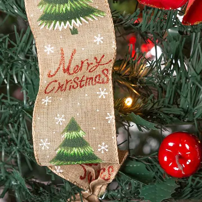 Best Kirklands Home 6 ft. Pre-Lit Pop-Up Pine Christmas Tree