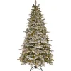 Sale Kirklands Home 7.5 ft. Pre-Lit Snowy Everest Fir Christmas Tree