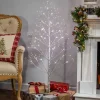 Outlet Kirklands Home 4 ft. Pre-Lit White Birch Christmas Tree