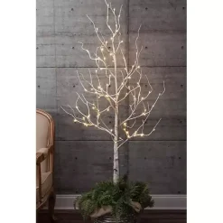 Outlet Kirklands Home 6 ft. Pre-Lit White Birch Christmas Tree