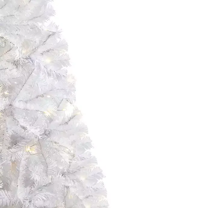 Outlet Kirklands Home 6 ft. Pre-Lit White Christmas Tree