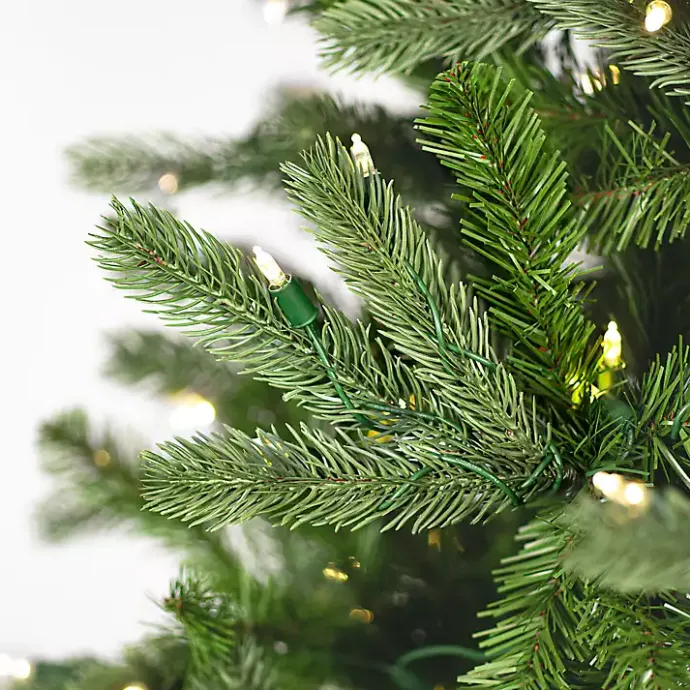 Sale Kirklands Home 5.5 ft. Pre-Lit White Lights Spruce Christmas Tree