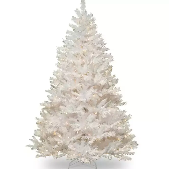 Best Kirklands Home 7 ft. Pre-Lit White Winchester Pine Christmas Tree