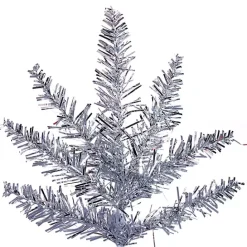 Outlet Kirklands Home 2 ft. Tinsel Christmas Tree Silver