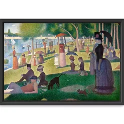 Hot Kirklands Home A Sunday Afternoon Framed Canvas Art Print Multi