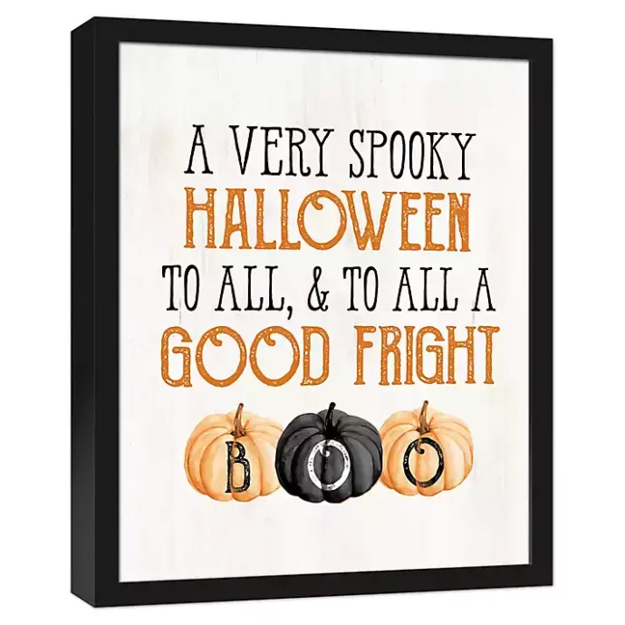 Best Kirklands Home A Very Spooky Halloween Wall Plaque White
