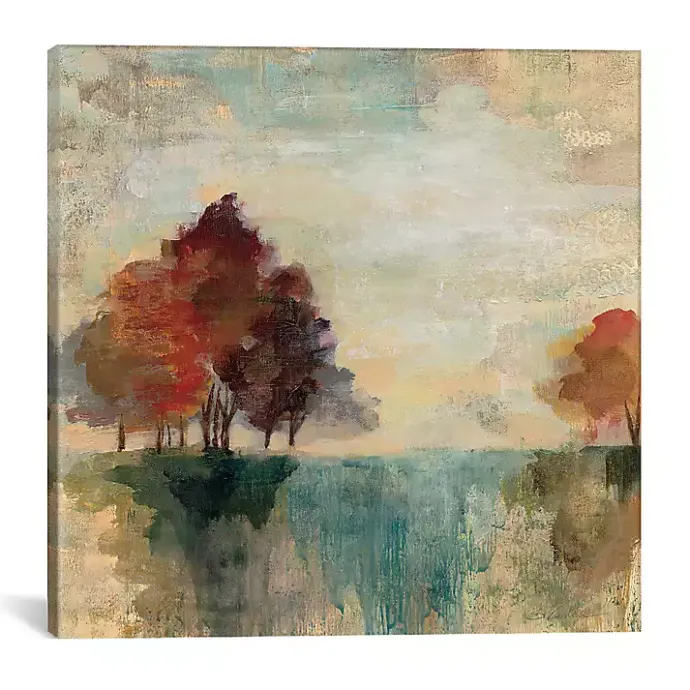 Discount Kirklands Home Abstract Autumn Landscape Canvas Art Print Multi