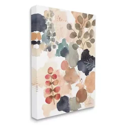 Discount Kirklands Home Abstract Botanical Collage Canvas Print, 24x30 in. Multi